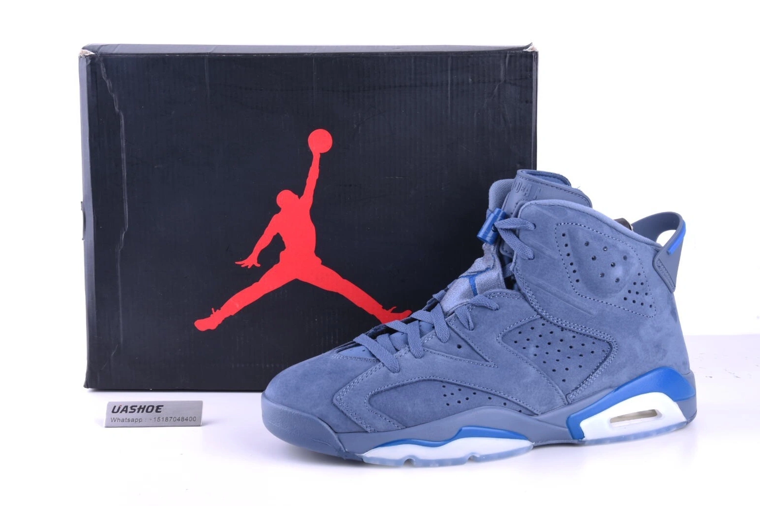 Cheap Diffused  Jordan 384664-400 Retro 6 Blue 0510